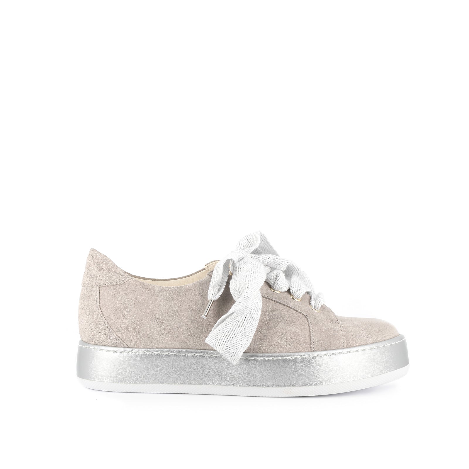 SNEAKERS con suola argento