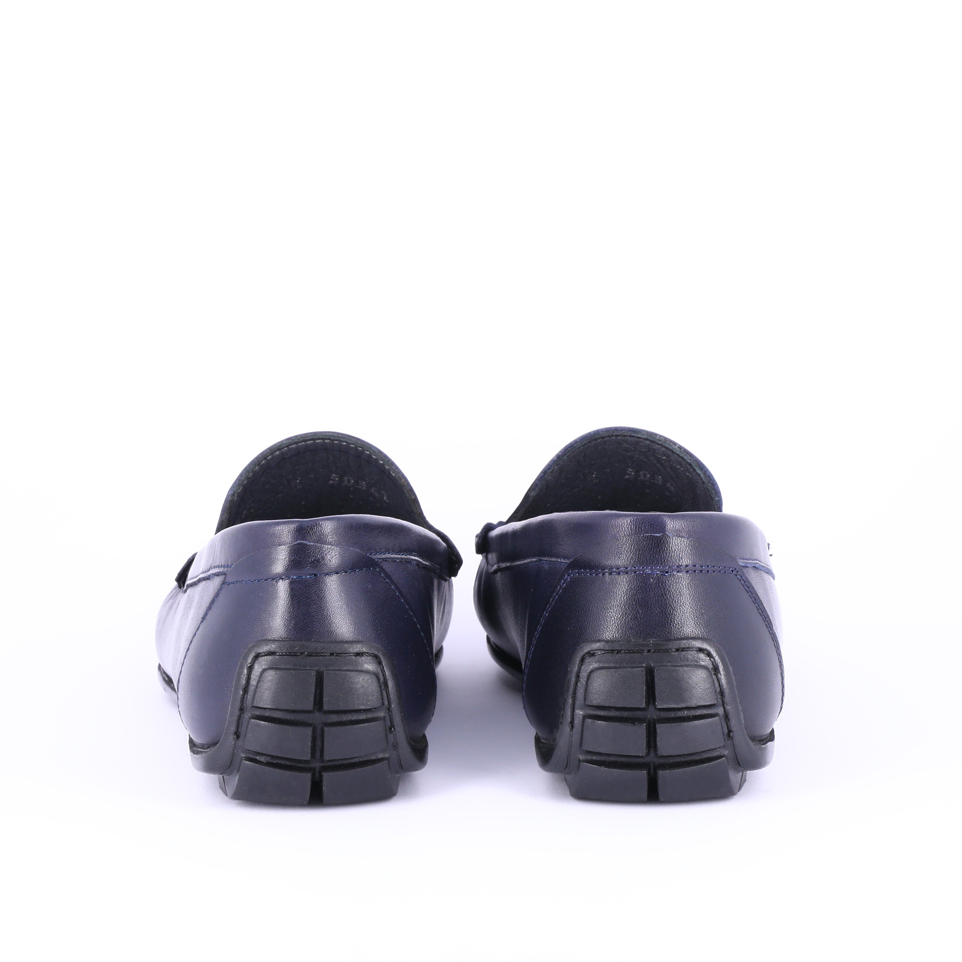MOCASSINO con cuciture in rilievo