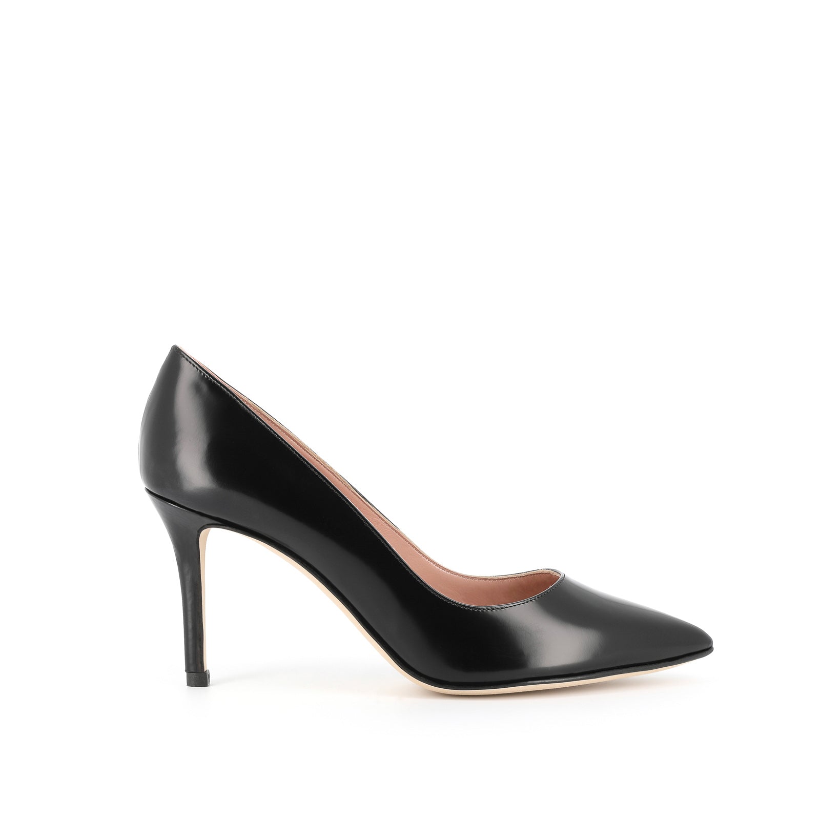 Décolleté da donna in vera pelle con tacco sottile