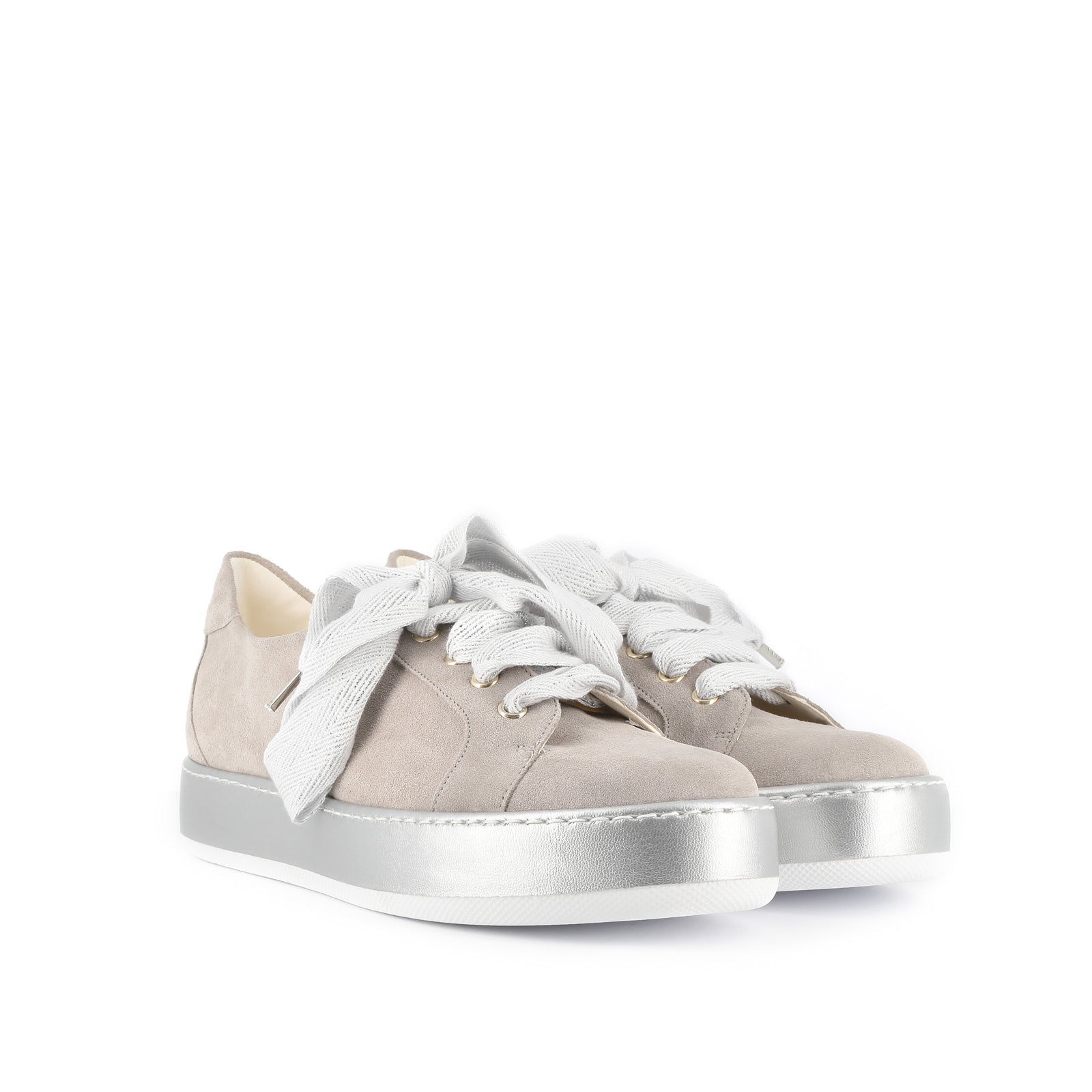 SNEAKERS con suola argento